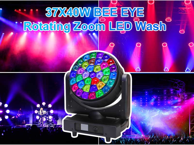 37x40w BEE EYE Rotating LED Moving Head Light With Zoom